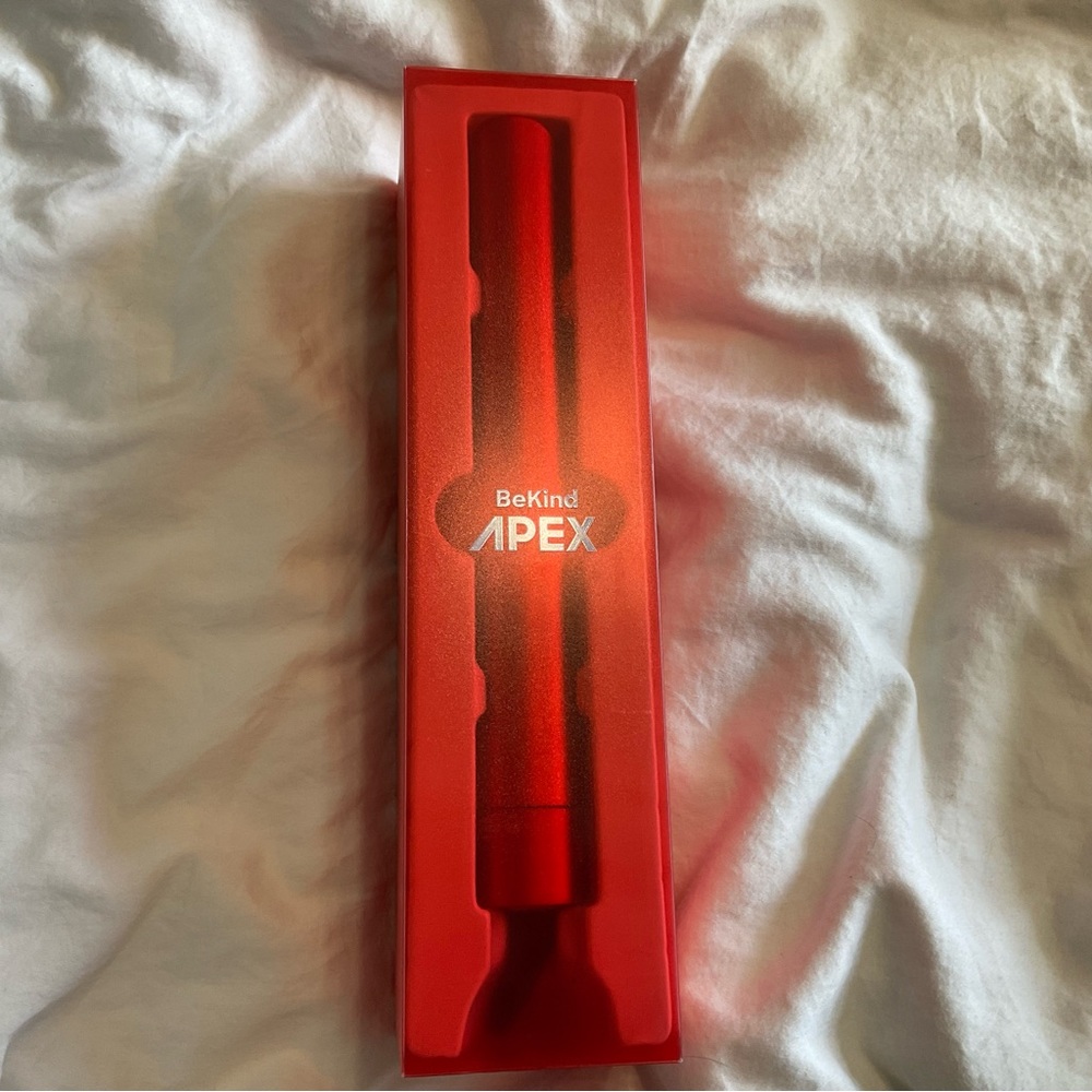 Open box hair straightener